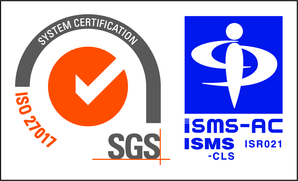 ISO/IEC 27017 認証ロゴ